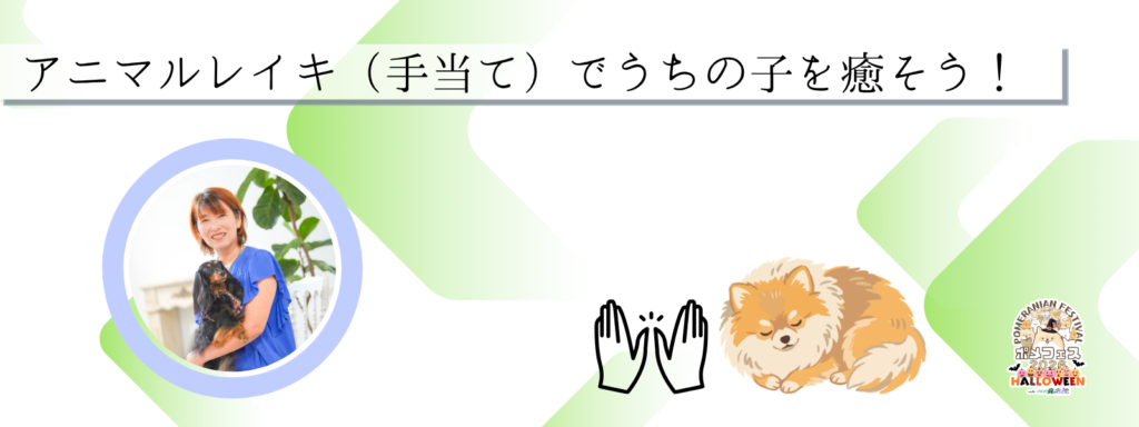 アニマルレイキ（手当て）でうちの子を癒そう！